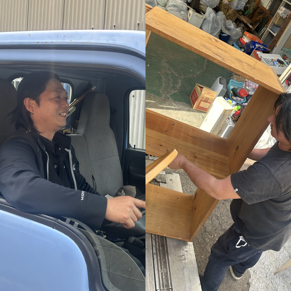 豊中市で遺品の整理を丁寧にするスタッフ